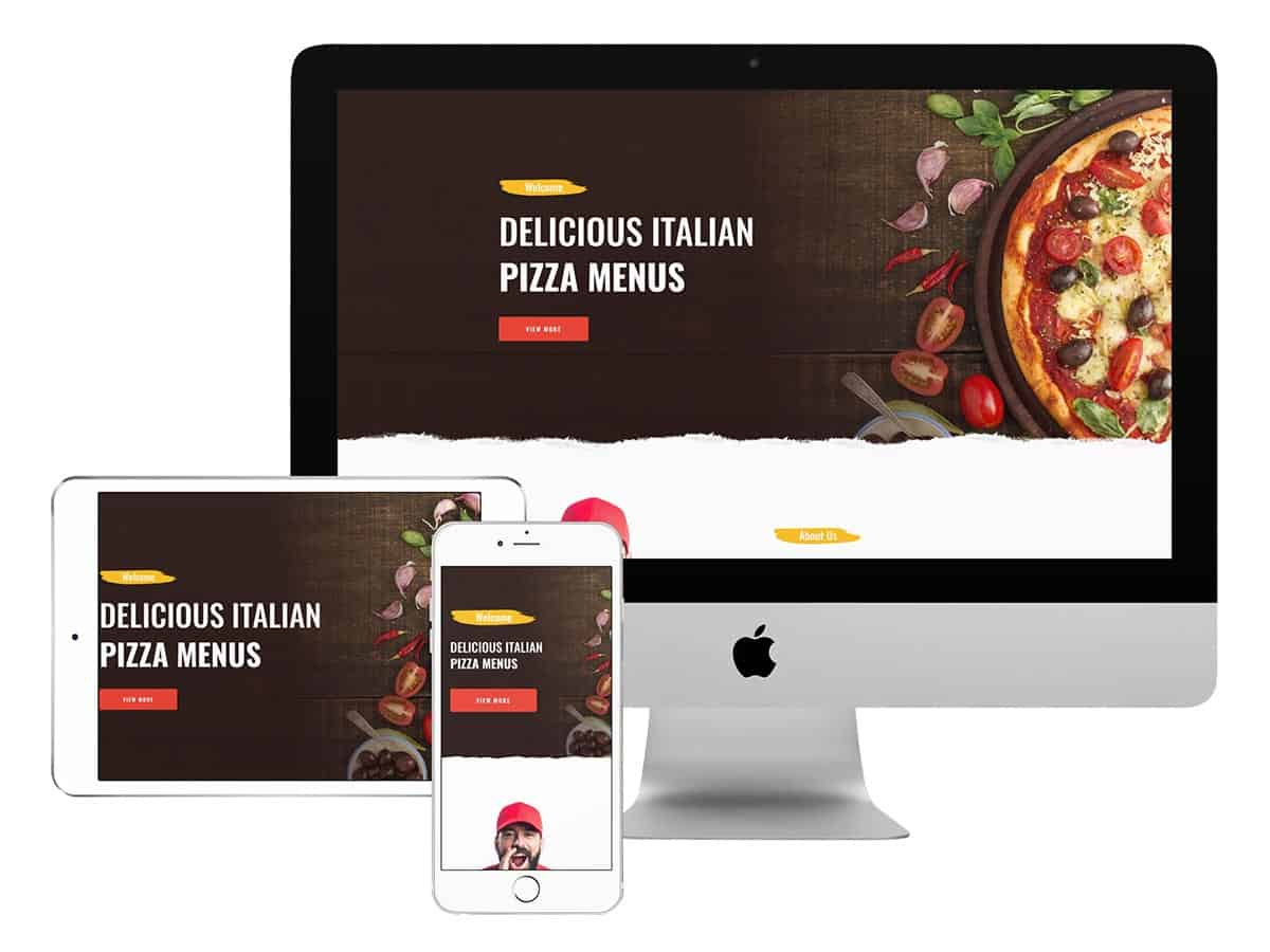 strona internetowa dla pizzerii